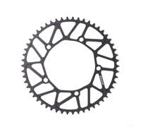 Caswynlife Plato individual para bicicleta de 130 BCD, piñón de aleación de aluminio con perfil de dientes anchos estrechos para bicicleta de carretera y plegable, engranaje delantero mecanizado CNC