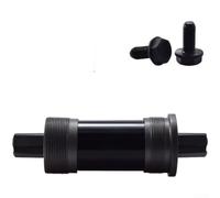Caswynlife Rodamiento sellado cuadrado cónico soporte inferior, eje de acero de alto carbono en carcasa de aleación de aluminio para carretera de 68 mm y piezas plegables de bicicleta (118 mm)