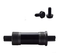 Caswynlife Rodamiento sellado cuadrado cónico soporte inferior, eje de acero de alto carbono en carcasa de aleación de aluminio para carretera de 68 mm y piezas plegables de bicicleta (124 mm)