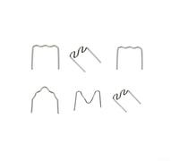 Caswynlife s 3000 grapas de grapadora en caliente, clavos de soldadura de acero inoxidable de 0,6/0,8 mm para reparación de plástico, compatible con kit de ABS de PVC de nailon para parachoques de