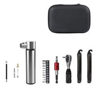 Caswynlife s Alusmallum - Juego de herramientas de reparación de bicicletas con cambio rápido magnético, estuche portátil compacto para mantenimiento de ciclismo, kit multifunción para bicicletas de