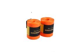 Caswynlife s Forro de neumático de bicicleta resistente a pinchazos, tira de silicona ultraligera 3000D con nano adherencia para ciclismo de carretera MTB, no, naranja, paquete de 2 (80 mm-2300 mm, 2