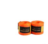 Caswynlife s Forro de neumático de bicicleta resistente a pinchazos, tira de silicona ultraligera 3000D con nano adherencia para ciclismo de carretera MTB, no, naranja, paquete de 2 (54 mm-2300 mm, 2