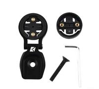 Caswynlife Soporte de aleación de aluminio para computadora de bicicleta Garmin Syncros Fraser Ic Sl Hixon, ligero auricular tapa superior Gps soporte de computadora, negro