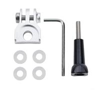 Caswynlife Soporte de bicicleta para computadora y cámara para manillar de bicicleta plegable Brompton, soporte de aleación compatible con, perno Elemnt, (C)
