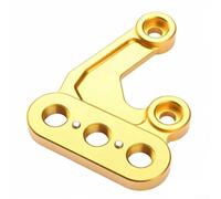Caswynlife Soportes de montaje de estribera para Surron Light-Bee X/S/X160/X260, kit de soporte de pedal de aleación de aluminio 7075, accesorios duraderos para motocicleta todoterreno (dorado-derecho