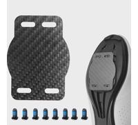 Caswynlife Tacos de pedal de fibra de carbono para Wahoo-Speedplay-Zero, espaciadores de longitud de pierna de 0.5-2 mm, placas de bloqueo negras para ciclismo de carretera, paquete de 2 (0.5 mm)