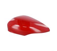 Caswynlife Tapa de espejo retrovisor izquierdo en rojo, construcción ABS, compatible con Fiesta MK7 2009-2015 frente del pasajero
