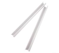 Caswynlife Tiras de rejilla frontal ABS resistentes al calor, color blanco, 2 piezas de 34 cm para un fácil ajuste para F30/F31/F32/F33/F34/F35/F36 para G20/G21/G28/G29