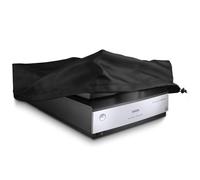 CaSZLUTION Funda antipolvo para escáner Epson Perfection V700 / V750 / V750-M Pro / V800 / V850 Pro / V600, funda protectora resistente al agua - 21.4 x 12.4 x 6.1 pulgadas (negro)