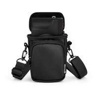 CaSZLUTION Funda de viaje para cámara digital Canon PowerShot G7 X Mark II/ G7X Mark III / SX740 HS Digital 4K, bolsa portátil para cámara de vlogging con correa para Sony ZV-1/ZV-1F/ZV-1 II, color