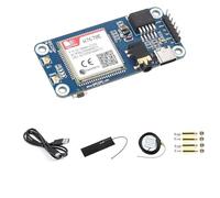 Cat-1/GSM/GPRS/GNSS HAT for Raspberry Pi Based On A7670E Module LTE Cat-1 / 2G Support Telephone Call, SMS, LBS, GNSS Positioning TCP/IP, HTTP(s), MQTT(s), FTP(s) and SSL USB Interface