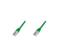 CAT 5e U-UTP patch cord, PVC AWG 26/7, length 30 m, color green