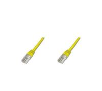 CAT 5e U-UTP patch cord, PVC AWG 26/7, length 30 m, color yellow