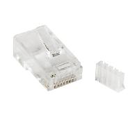 StarTech.com Paquete de 50 Unidades de Conectores RJ45 Cat6 Modulares para Cable Sólido