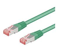 CAT 6SSTP PIMF PL - Cable de red (cat. 2, conectores RJ45, PIMF, apantallado) verde 20 m