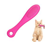 Cat accne Brush - Cat accne Chin Trreatment | Silicona Brush for Cats Chin accne & Blackhead Exfoliation | Multifunctional Cleaning Brush for Cats & Pets