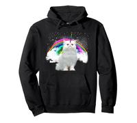 Cat and Unicorn Magical Funny Kitten Rainbow Cats Lover Sudadera con Capucha