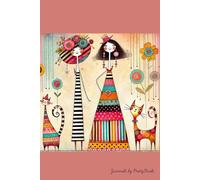 Cat and You Themed Journal by PrettyBooks (6”x 9” - Glossy Cover) - 250 double-sided Blank Sheets and 22 captivating CAT & YOU pictures (PREMIUM ... Students, Professionals and Anyone 12 years+
