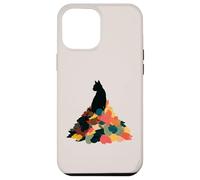 Cat Autumn Leaves Fall Cozy Aesthetic Feline Owners Carcasa para iPhone 12 Pro MAX