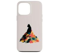 Cat Autumn Leaves Fall Cozy Aesthetic Feline Owners Carcasa para iPhone 13 Pro MAX
