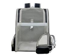 Cat Backpack Carrier, Pet Backpack, Breathable Portable Non-Slip Bottom, Foldable Travel Bag, Large Skylight for Small Dogs, Cats, Carried, Preventing Pets