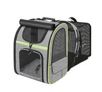 Cat Backpack - Dog Carrier Backpack | Carrier Bag for Cats and Small Dogs | Cats and Dog Backpacks | Expandable annd Foldable Cat Carriers for Traveling with Puppies