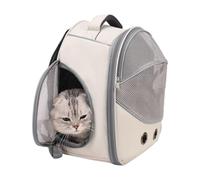 Cat Backpack - Pet Bag Carrier, Cat and Small Dog Backpack, Breathable Scratch-Proof Pet Pouch | Safe, Durable Carrier for Puppies, Kittens, Rabbits | Travel, Outdoor Walks, Car, Public Transit Trips