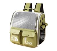 Cat Backpacks Oxford Cloth Pet Travel Carrier Backpacks | 14,96 in Pet Backpack Bag for Cats, Large Capacity Travel Outdoor Cat Backpack Bag for Hiking, Camping, Walking,
