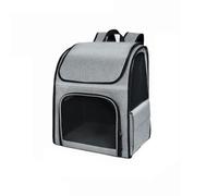 Cat Bag for Outdoor Use, Portable, Breathable, Large Capacity, Foldable and Detachable, Cat and Dog Pet Bag (Dark Gray)