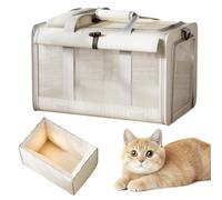 Cat Bag - Large Capacity Pet Carrier Tote Breathable | Kitten Carrying Organizer Zipper Travel Handbag Durable Lightweight Pet for Short, Trips, Walking, Car Outdoor Indoor Camping
