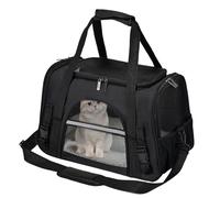 Cat Bag, Pet Shoulder Carrier, 17,32 x 11,42 x 10,24 pulgadas, transpirable, ligero, diseño suave de viaje, portátil Dog Carrier for Outdoor Walks and Vet Visits