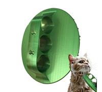 Cat Bath Brush, Printing Material Puppy Bath Brush, Cat Hair Massaging Grooming Comb with Knuckle Handle for Short-Haired Dog, Durable Grooming Comb, Bath Brush for Cats