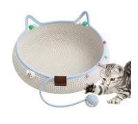 Cat Bed Basket Handwoven Cotton Rope Interactive Nest Pet Supplies Cushion