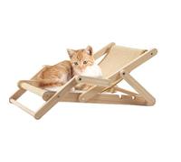 Cat Bed Board Scratcher - Sisal Pad Sofa Protector, plegable Cat Lounge | Durable Furniture Protection Resting Design, Space Saving Eco Friendly Çat Bed Board for Indoor Cats Easy