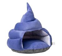 Cat Bed Cave, Cat Bed, Comfortable Cat Hut, Cat Tent Hideaway, Comfortable Pet Bed Hideaway Cozy Poop-Shaped Cat Bed Cave with Soft Plush Material and PP Cotton Filling for Cats and Small Dogs
