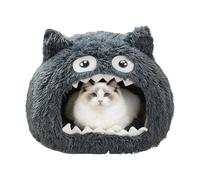 Cat Bed Cave | Cats Tent with Removable Cushion Pillow | Adjustable Shelf, Comfortable Nest for Living Rooms Apartment Dining Room Sleeping Resting Napping Playing