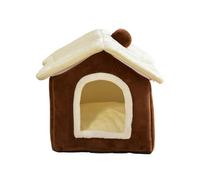 Cat Bed Cave For Indoor, Cat Houses For Indoor Cats, Hideaway Bed For Indoor Cats,Semi Enclosed Kitten Bed Cave, Covered Cat Beds, Easy To Use, Portable For Resting and Sleeping Cats