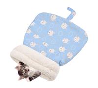 Cat Bed Cave, Kitten Sleeping Bag, Warming Pad Sack, Windproof Cat Sack with Windproof and Soft Design for Keeping Your Pets Warm and Cozy During Cold Weather (1 Piece)