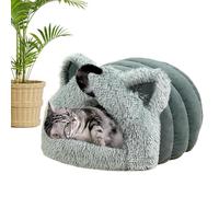 Cat Bed Cave, Plush Cat Bed, Cat Hideaway House, Warm Cat Bed, Indoor Cat Bed, Comfort Cat House, Cute Cat Cave, Cat Ears Bed, Winter Cat Bed, Cat Cave House, Small Dog Bed, Cat Bed House,