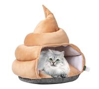 Cat Bed Cave, Poop Shape Cat House, Comfortable Pet Beds, Soft Cat Hut, Cat Tent, Pet Supplies for Cats and Small Dogs, Cozy Cat Shelter, Warm Pet Bed, Unique Pet House for Cats