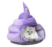 Cat Bed Cave, Poop Shape Cat House, Soft Cat Hut, Cat Tent For Cats, Comfortable Pet Bed, Cat Cave Bed, Pet Bed For Cats, Cat Tent, Cat and Dog Bed, Plush Cat House
