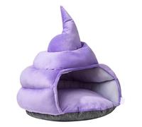 Cat Bed Cave, Poop Shape Small Dog Tent Bed, Soft Cat Tent and Cat Hut, Comfortable Pet Bed for Kittens and Small Pets, Cozy Hideaway for Small Dogs and Cats, Ideal Pet Sleeping Space