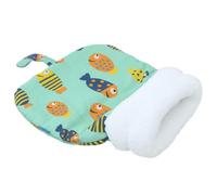 Cat Bed Cave Sleeping Bag, Kitten Warming Pad Sack, Plush Enclosed Pet
