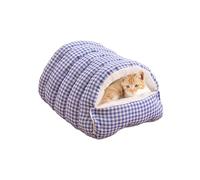 Cat Bed - Cozys Animal Tent House, Soft Machine Washable Indoor Shelter, Plush Sleeping Nest for Living Room Backyard Resting Playing, Pet Accessory, 11.81x11.81x7.87 Inches