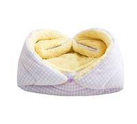 Cat Bed For Indoor Cats | Foldable Thickened Cave Sleeping Nest | Warm Calming Pet Bed | For Small Dogs Kittens Outdoor Travel Winter Home Comfort