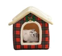 Cat Bed Hideaway Cave | Cozy Pet Cave Enclosed House for Small Animals | Warm Cat Dome Bed for Kittens | Comfortable Indoor Dog House, Perfect for Winter Sleep and Relaxation