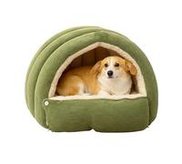 Cat Bed House, Pet Tent Nest, Heavy Duty Comfort Warm Fleece Cave Bed, Soft Cushioned Cat Sleeping Tent for Interior, Outdoor, Bedroom, Winter, Home, Living Room, 17,72 pulgadas