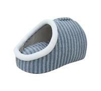 Cat Bed - Kitten Bed | Cozy Cat Cave | Cozy Slipper Cat Bed - Washable Cozy Slipper For Indoor Pets | Slipper Shaped Cat Bed | Soft Calming Pet Sofa Bed | Warm Kitten Bed House with Anti Slip Bottom