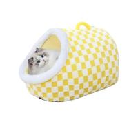 Cat Bed - Kitten Bed | Cozy Cat Cave | Cozy Slipper Cat Bed - Washable Cozy Slipper For Indoor Pets | Slipper Shaped Cat Bed | Soft Calming Pet Sofa Bed | Warm Kitten Bed House With Anti Slip Bottom